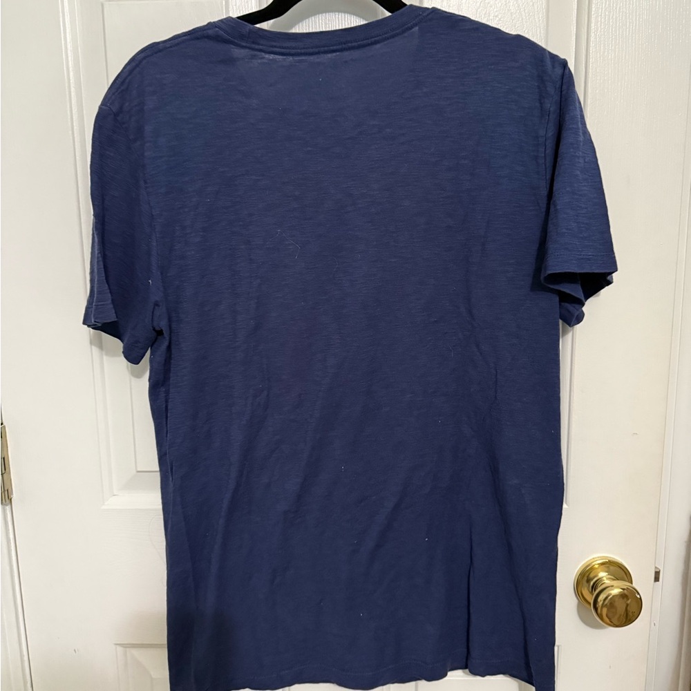 Men's Navy LA Rams T-Shirt with Gold Logo *GOOD USED CONDITION* - Picture 4 of 5